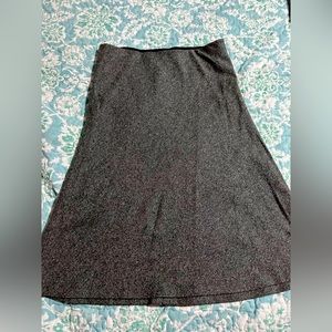 Ann Taylor LOFT grey skirt